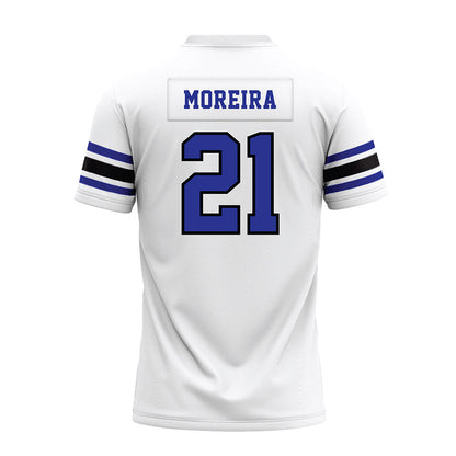 Westfield State - NCAA Football : Kevin Moreira - White Premium Football Jersey-1