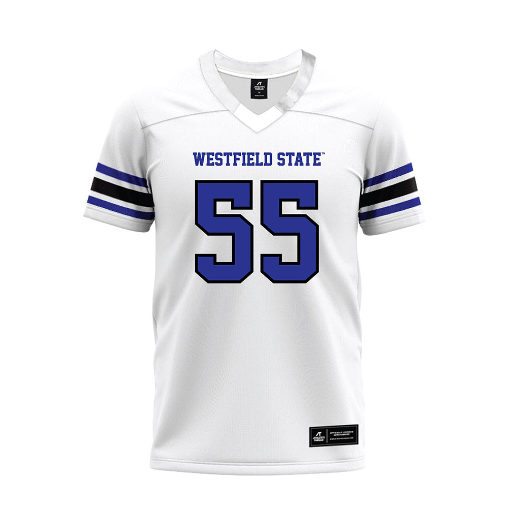 Westfield State - NCAA Football : Dylan Rosario - White Premium Football Jersey-0