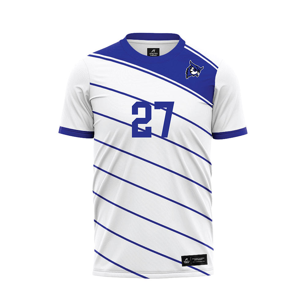Westfield State - NCAA Men's Soccer : Owen Klatka - White Soccer Jersey-0