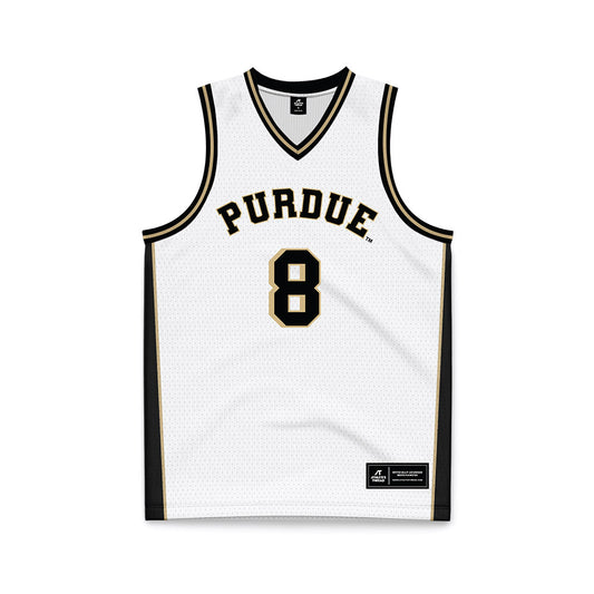 Purdue - NCAA Women's Basketball : Jelena Bulajic - White Basketball Jersey-0