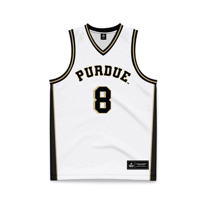 Purdue - NCAA Women's Basketball : Jelena Bulajic - White Basketball Jersey-0