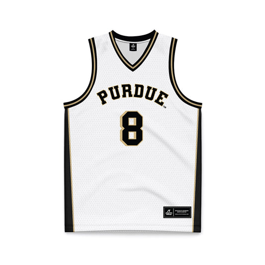 Purdue - NCAA Women's Basketball : Jelena Bulajic - White Basketball Jersey-0