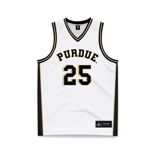 Purdue - NCAA Women's Basketball : Averi Aaron - White Basketball Jersey-0