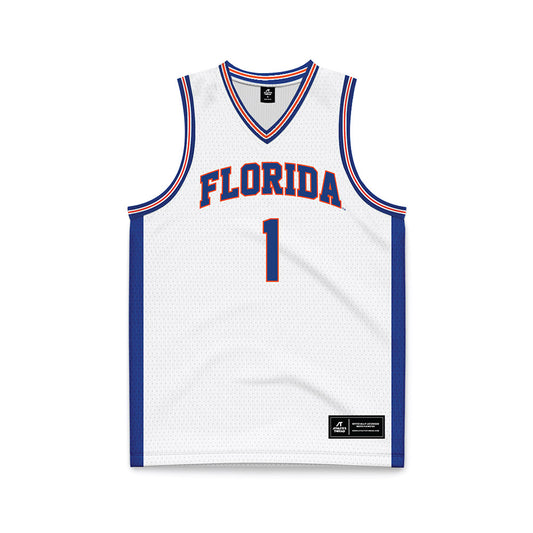 Florida - NCAA Men's Basketball : Denzel Aberdeen - Basketball Jersey-0