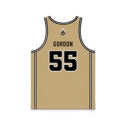 Purdue - NCAA Women's Basketball : Avery Gordon - Gold Basketball Jersey-1