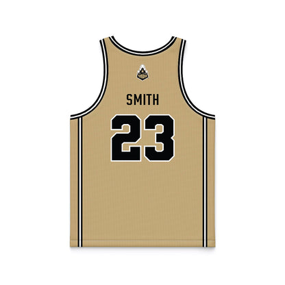 Purdue - NCAA Women's Basketball : Kiki Smith - Gold Basketball Jersey-1