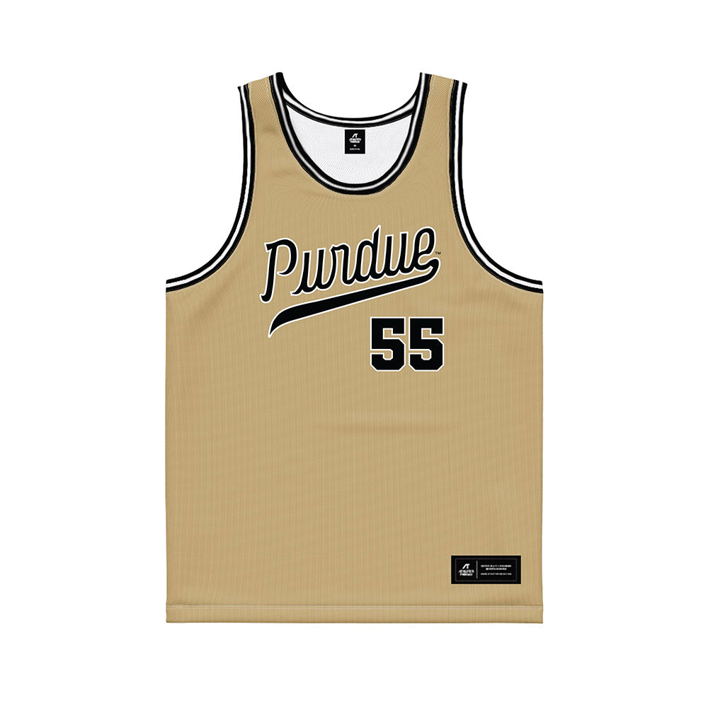 Purdue - NCAA Women's Basketball : Avery Gordon - Gold Basketball Jersey-0