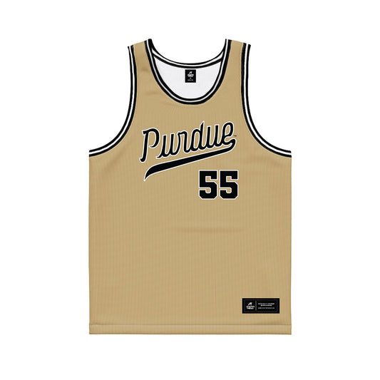 Purdue - NCAA Women's Basketball : Avery Gordon - Gold Basketball Jersey-0