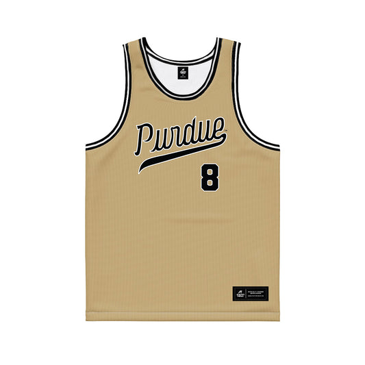 Purdue - NCAA Women's Basketball : Jelena Bulajic - Gold Basketball Jersey-0