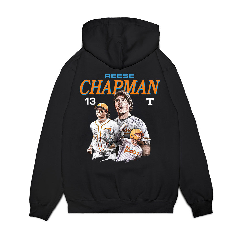 Tennessee - NCAA Baseball : Reese Chapman - Premium Hooded Sweatshirt-1
