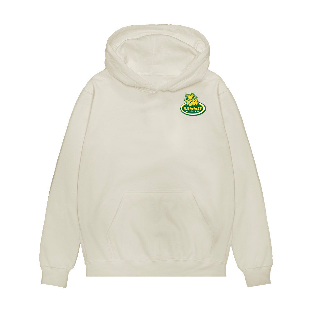 MSSU - NCAA Women's Soccer : Ariel Sharpe - Collage Premium Hooded Sweatshirt-0