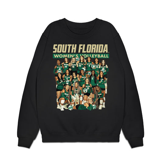 USF - NCAA Women's Volleyball : - Premium Crewneck Sweatshirt-0