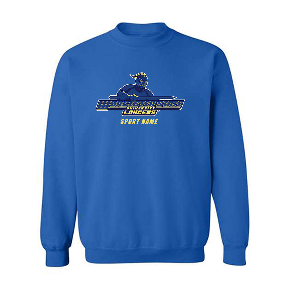 Worcester State - NCAA Men's Basketball : Joe Okla - Classic Shersey Crewneck Sweatshirt-0