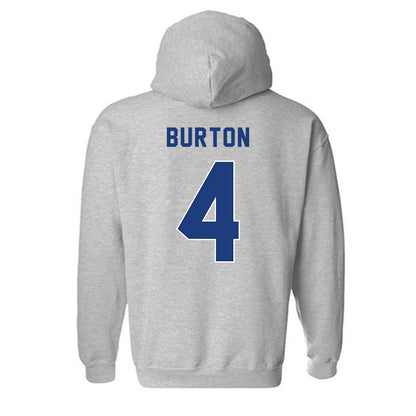 Worcester State - NCAA Men's Basketball : Dajon Burton - Classic Shersey Hooded Sweatshirt-1