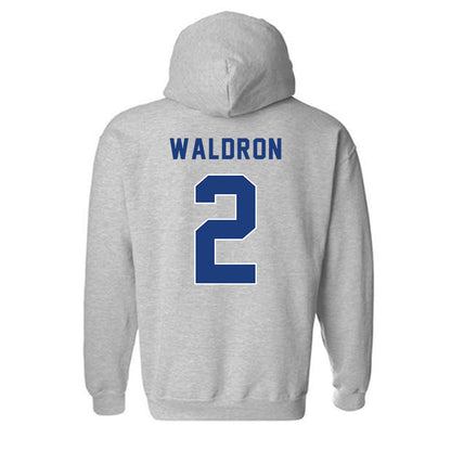 Worcester State - NCAA Women's Basketball : Lena Waldron - Classic Shersey Hooded Sweatshirt-1