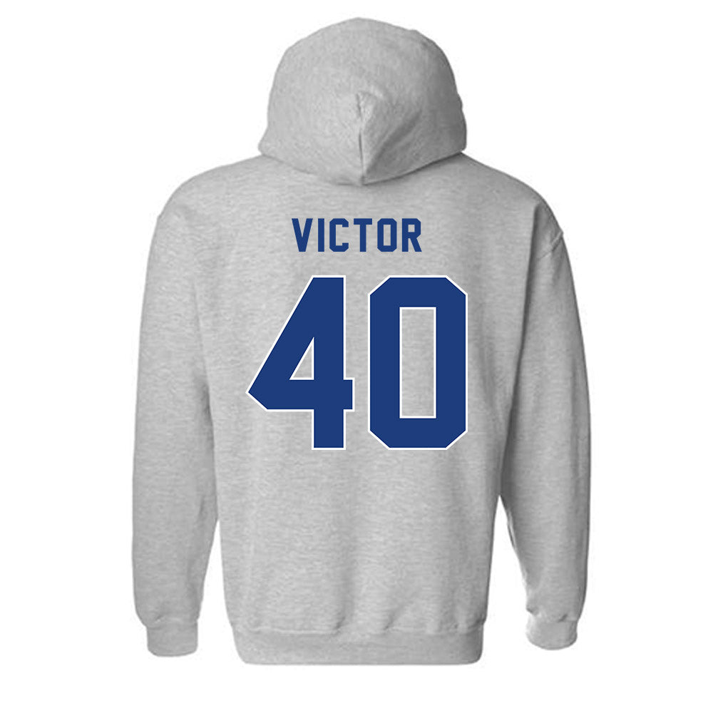 Worcester State - NCAA Men's Basketball : Tyrone Victor - Classic Shersey Hooded Sweatshirt-1