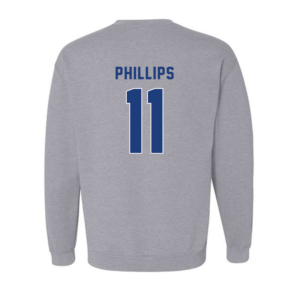 Worcester State - NCAA Men's Basketball : DaShaun Phillips - Classic Shersey Crewneck Sweatshirt-1