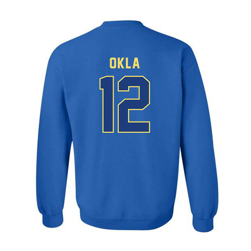 Worcester State - NCAA Men's Basketball : Joe Okla - Classic Shersey Crewneck Sweatshirt-1
