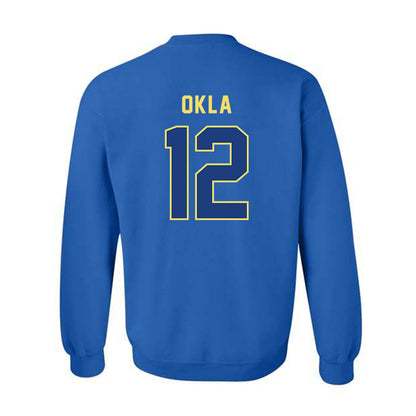 Worcester State - NCAA Men's Basketball : Joe Okla - Classic Shersey Crewneck Sweatshirt-1