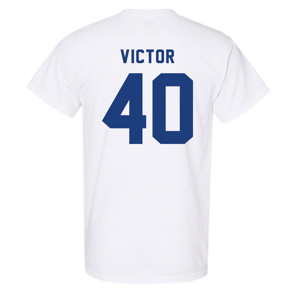 Worcester State - NCAA Men's Basketball : Tyrone Victor - Classic Shersey T-Shirt-1