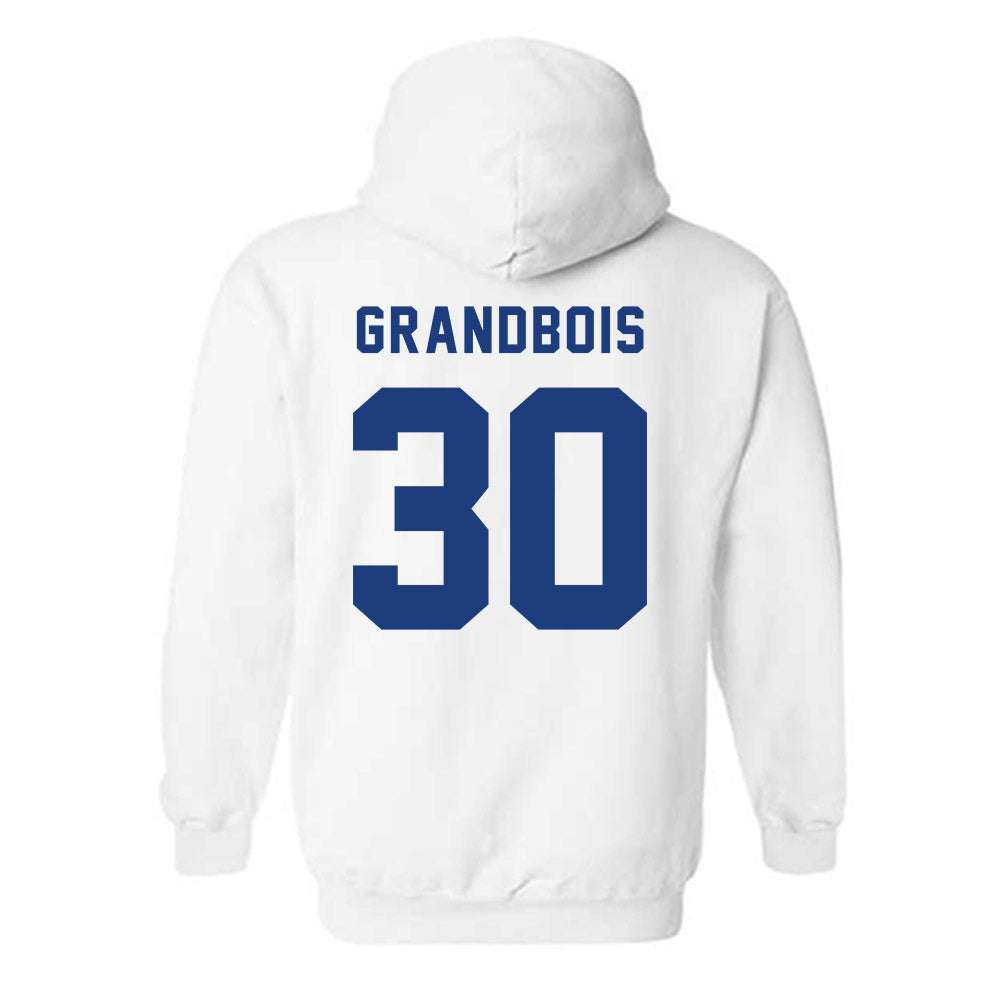 Worcester State - NCAA Baseball : Bryce Grandbois - Classic Shersey Hooded Sweatshirt-1
