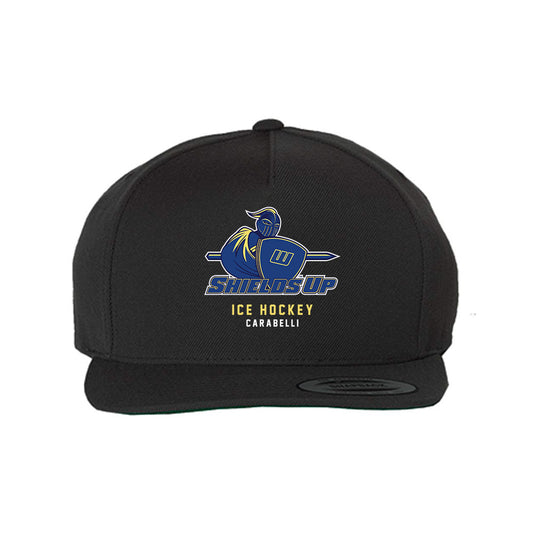 Worcester State - NCAA Men's Ice Hockey : Salvatore Carabelli - Snapback Hat-0