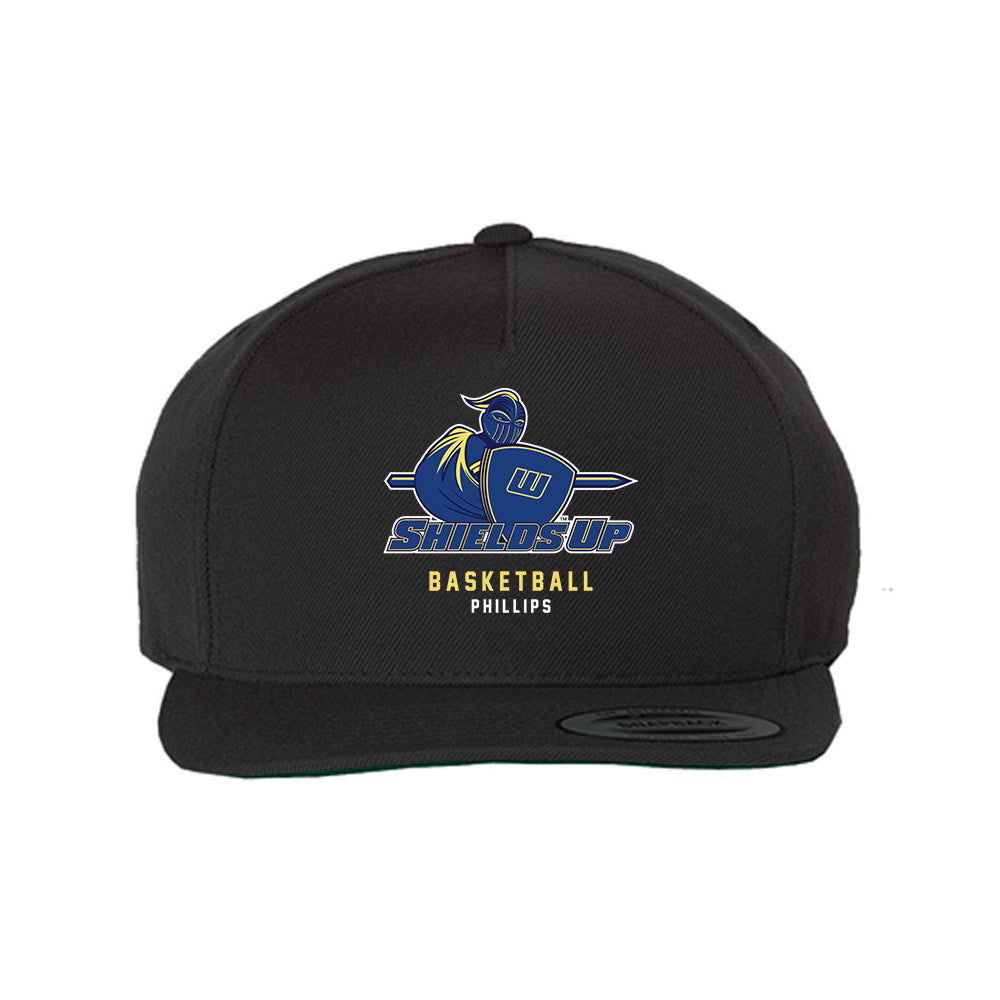 Worcester State - NCAA Men's Basketball : DaShaun Phillips - Snapback Hat-0