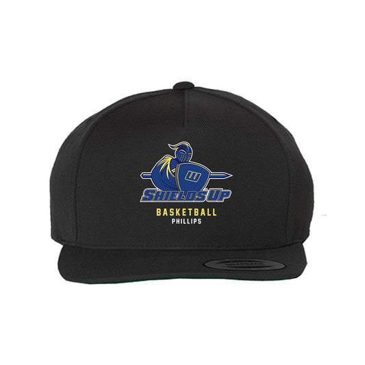 Worcester State - NCAA Men's Basketball : DaShaun Phillips - Snapback Hat-0