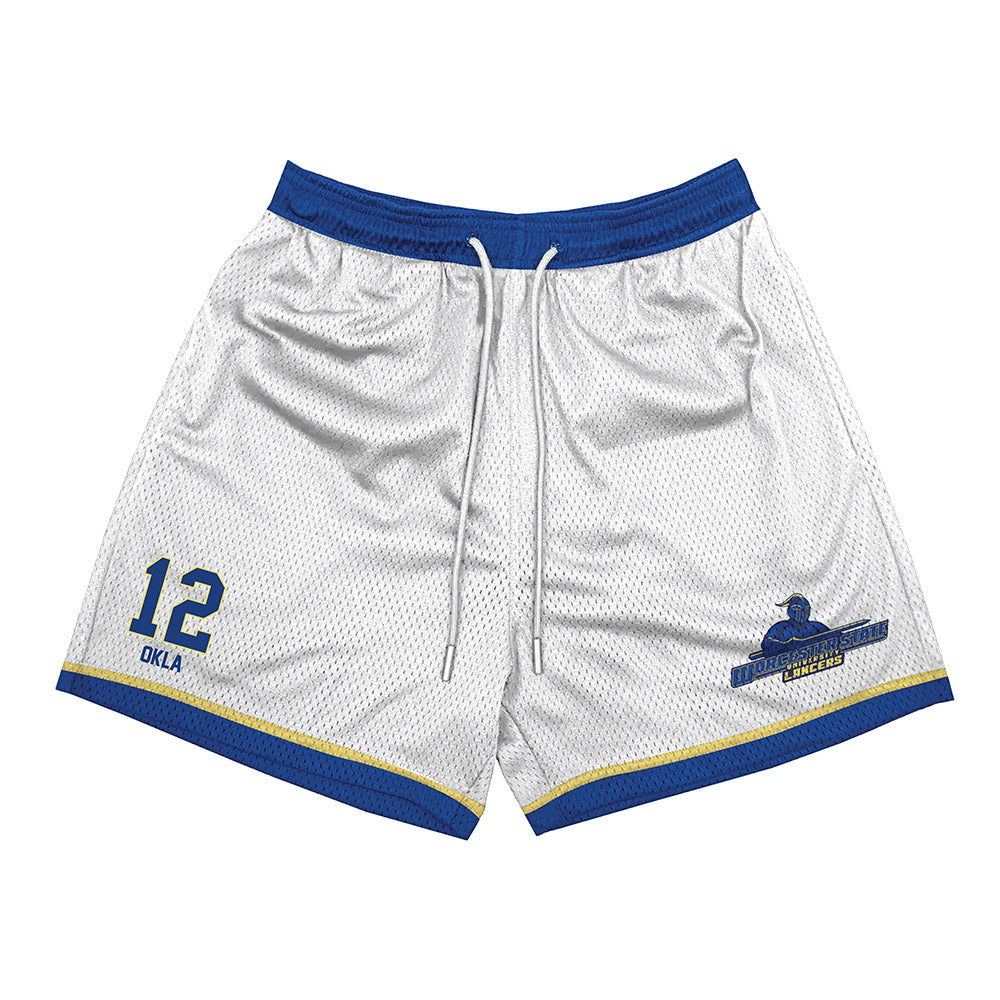 Worcester State - NCAA Men's Basketball : Joe Okla - Shorts-0