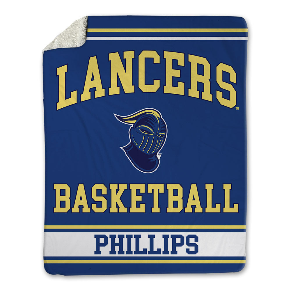 Worcester State - NCAA Men's Basketball : DaShaun Phillips - Blanket-0