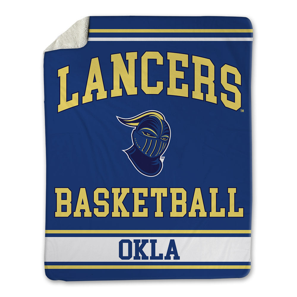 Worcester State - NCAA Men's Basketball : Joe Okla - Blanket-0