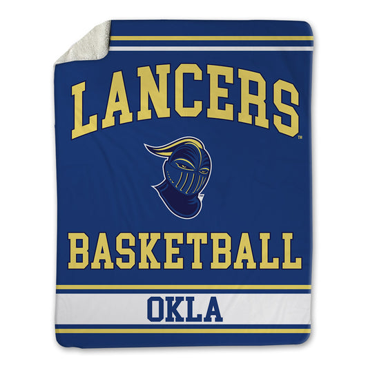Worcester State - NCAA Men's Basketball : Joe Okla - Blanket-0