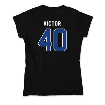 Worcester State - NCAA Men's Basketball : Tyrone Victor - Classic Shersey Soft Style Women’s T-Shirt-1