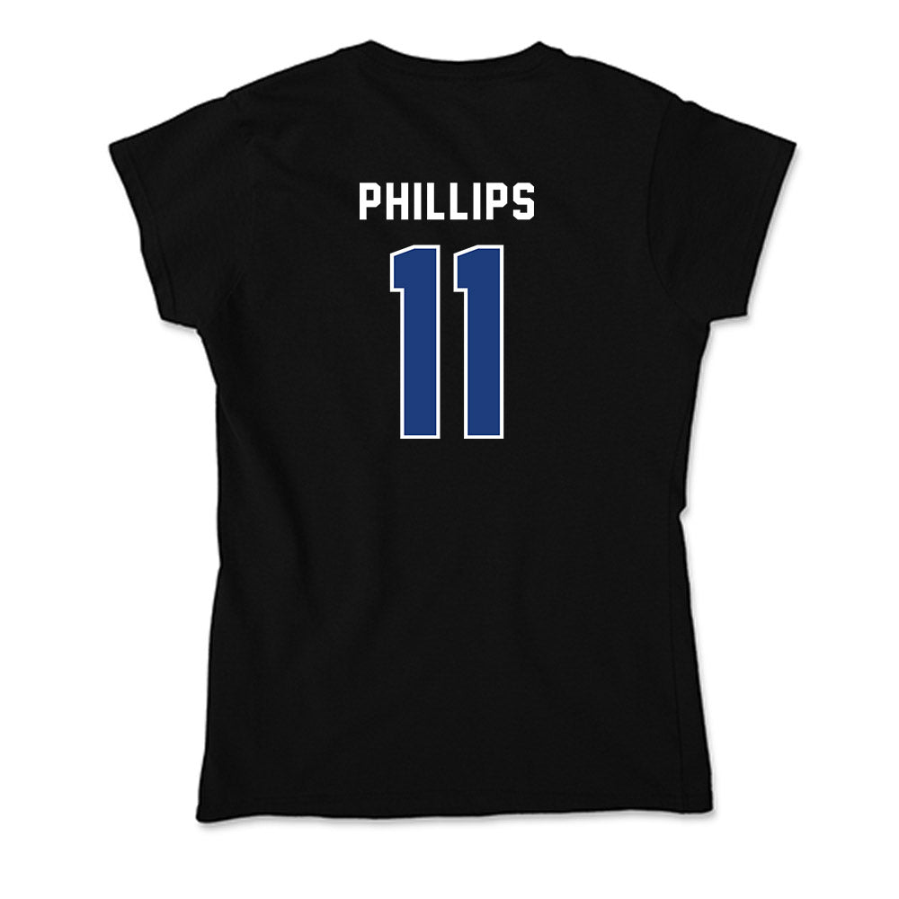 Worcester State - NCAA Men's Basketball : DaShaun Phillips - Classic Shersey Soft Style Women’s T-Shirt-1