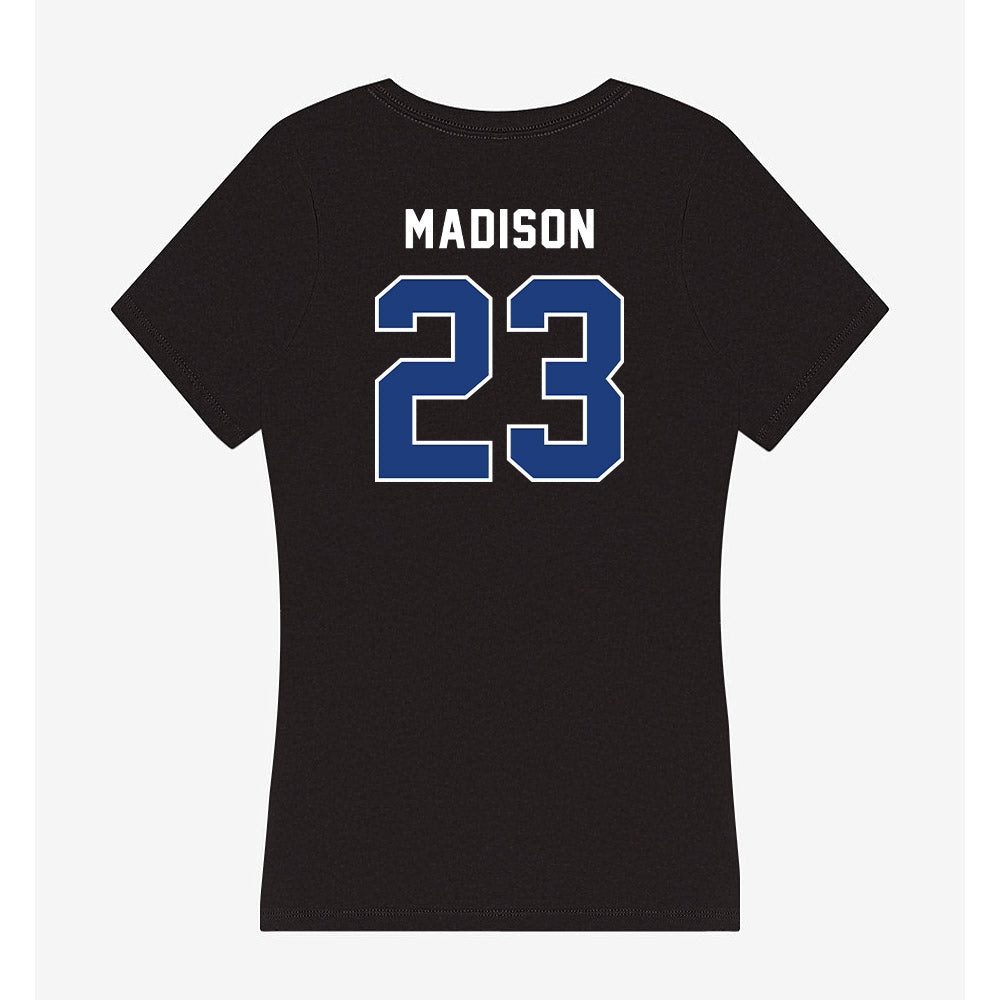 Worcester State - NCAA Women's Basketball : Naveiha Madison - Classic Shersey Women's V-Neck T-Shirt-1