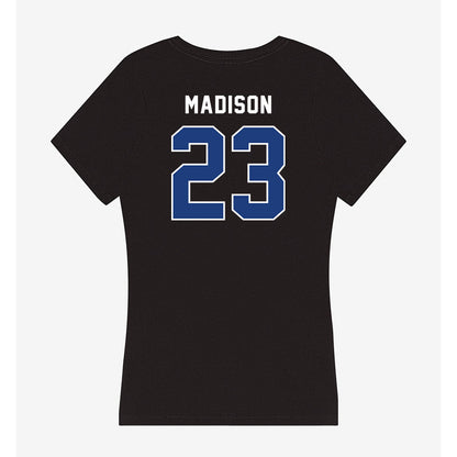 Worcester State - NCAA Women's Basketball : Naveiha Madison - Classic Shersey Women's V-Neck T-Shirt-1