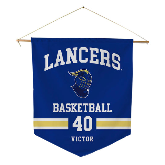 Worcester State - NCAA Men's Basketball : Tyrone Victor - Pennant - 18" x 21"-0