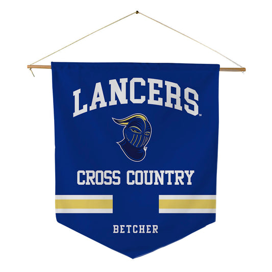Worcester State - NCAA Women's Cross Country : Janine Betcher - Pennant - 18" x 21"-0