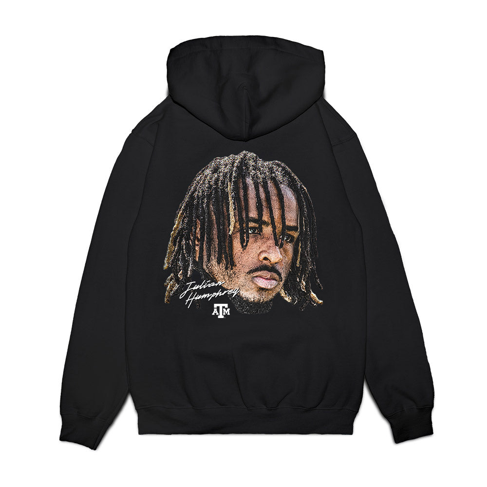 Texas A&M - NCAA Football : Julian Humphrey - Premium Hooded Sweatshirt-1
