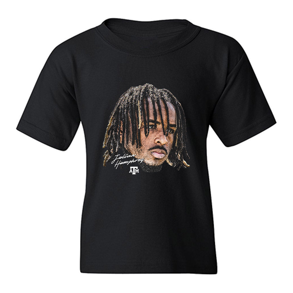 Texas A&M - NCAA Football : Julian Humphrey - Game Face Youth T-Shirt-0