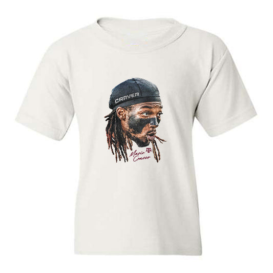 Texas A&M - NCAA Football : Mario Craver - Game Face Youth T-Shirt-0