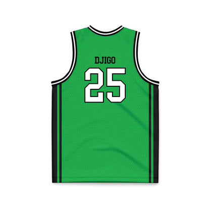 Marshall - NCAA Men's Basketball : Boubacar Djigo - Green Basketball Jersey-1