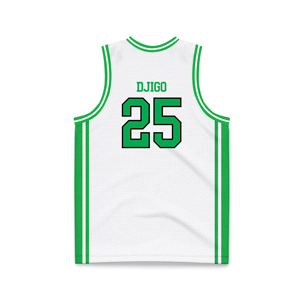 Marshall - NCAA Men's Basketball : Boubacar Djigo - White Basketball Jersey-1