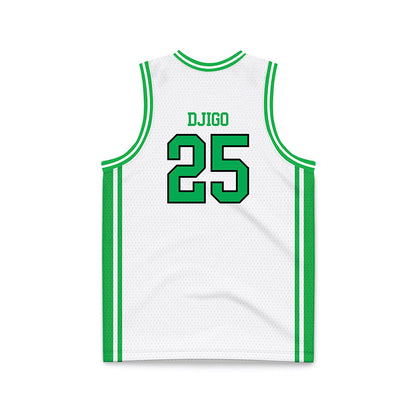 Marshall - NCAA Men's Basketball : Boubacar Djigo - White Basketball Jersey-1