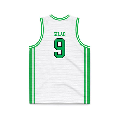 Marshall - NCAA Men's Basketball : Kenan Gilao - White Basketball Jersey-1