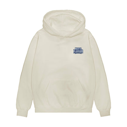 UNF - NCAA Women's Basketball : Elle Blatchford - Collage Premium Hooded Sweatshirt-0