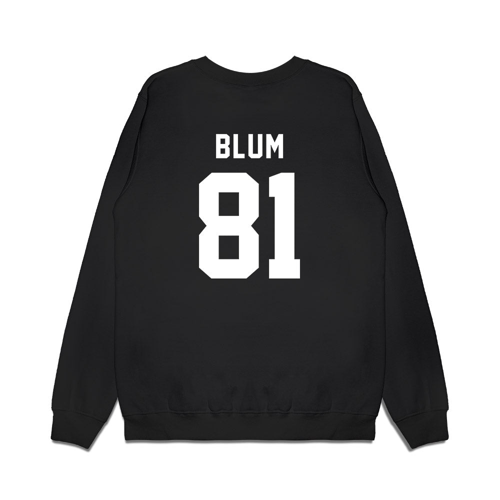 Delaware - NCAA Football : Jake Blum - Sports Shersey Premium Crewneck Sweatshirt-1