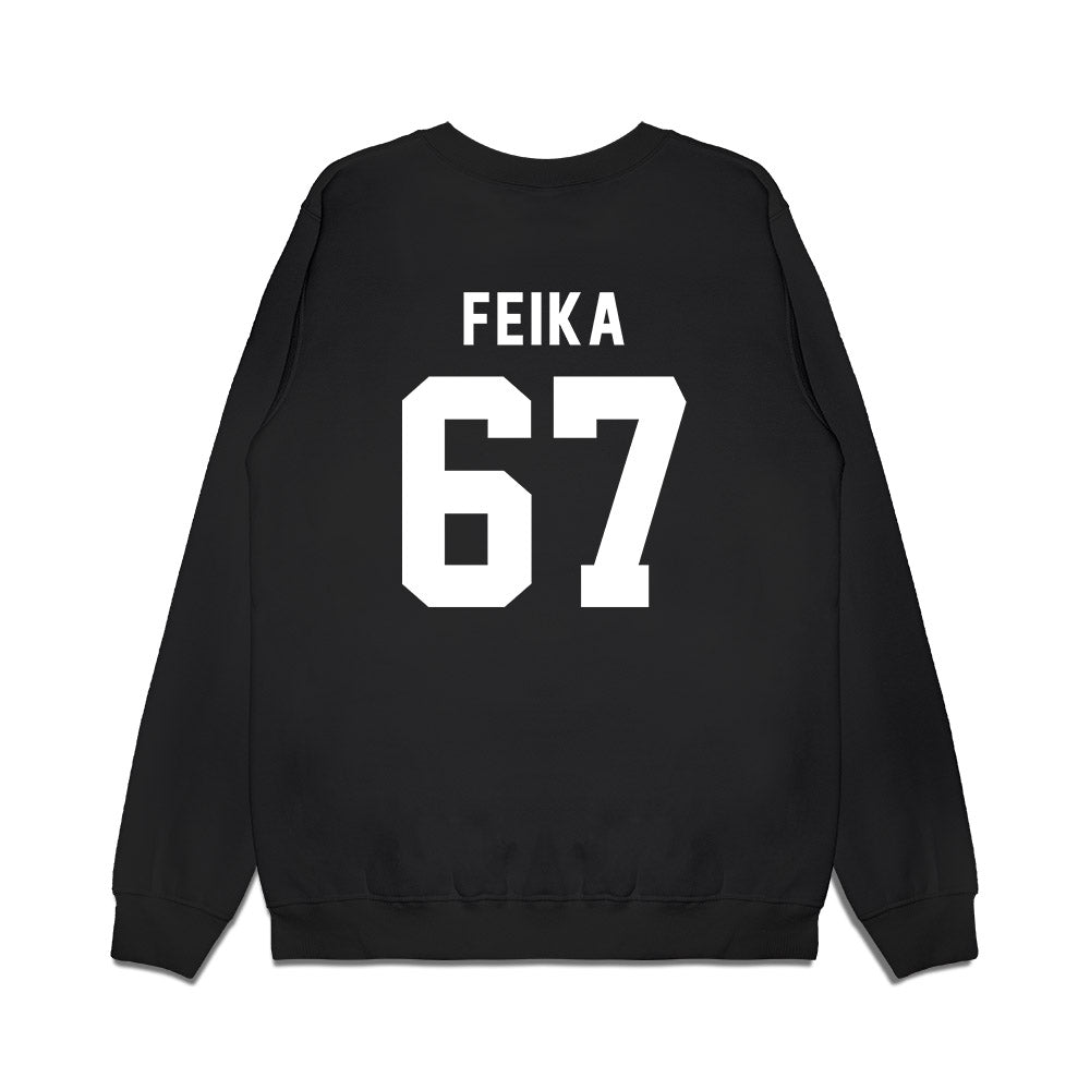 Delaware - NCAA Football : Mustafa Feika - Sports Shersey Premium Crewneck Sweatshirt-1