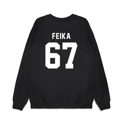 Delaware - NCAA Football : Mustafa Feika - Sports Shersey Premium Crewneck Sweatshirt-1