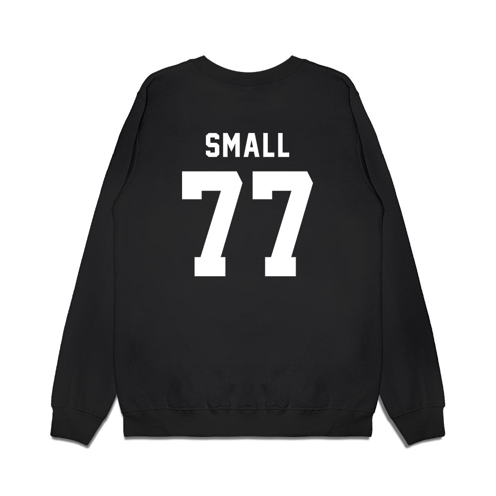 Delaware - NCAA Football : Jack Small - Sports Shersey Premium Crewneck Sweatshirt-1